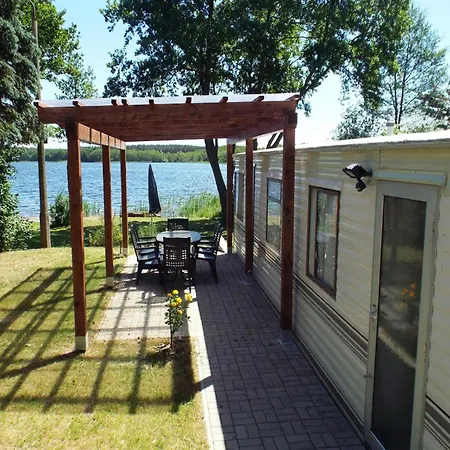 Ferienhaus Mobile Im Mit Seezugang Dabel